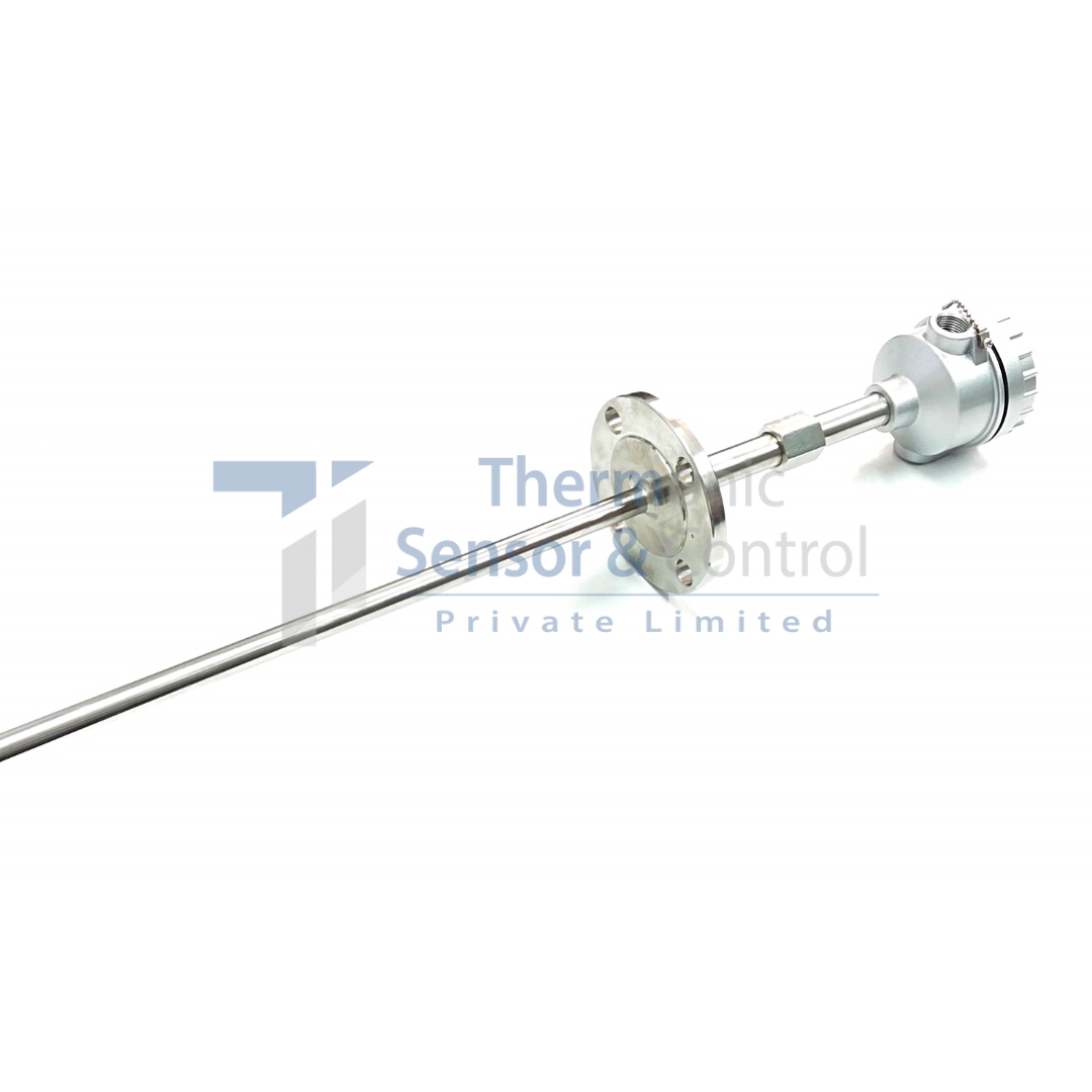 RTD Sensor with Flange Mounted Connection: Accurate Temperature Measurement with Easy Installation