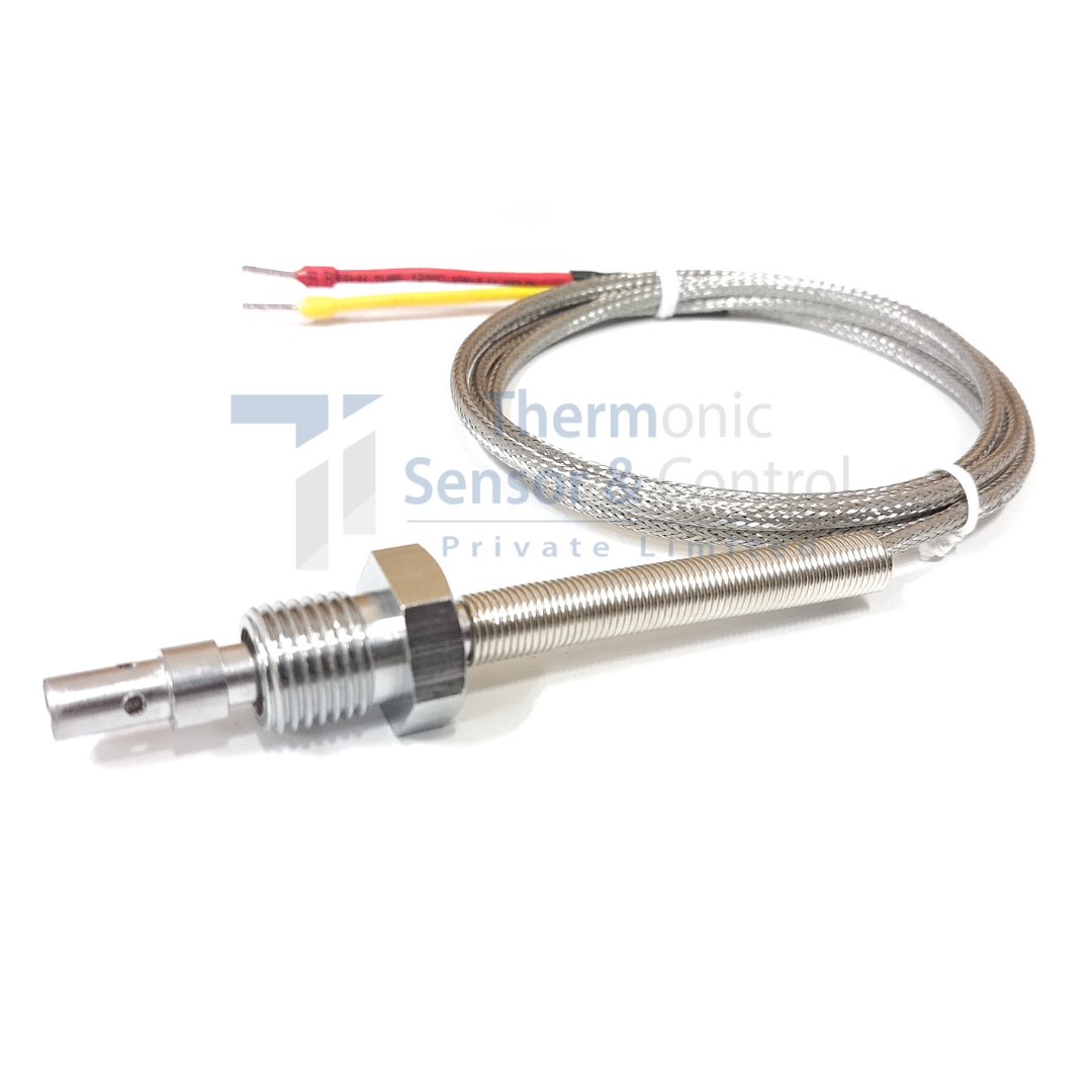 Thermocouple for plastic machinery