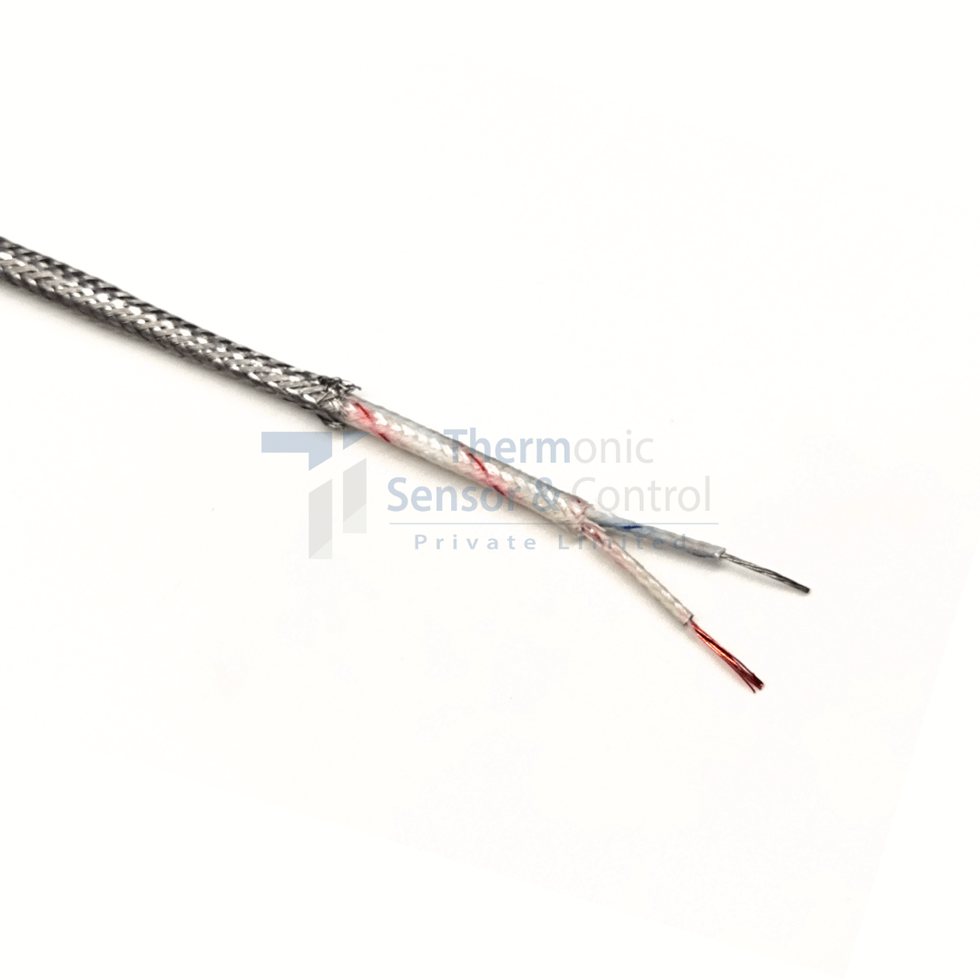 High-Quality Fiberglass/Fiberglass/SS Braided Thermocouple Wire for Reliable Temperature Sensing