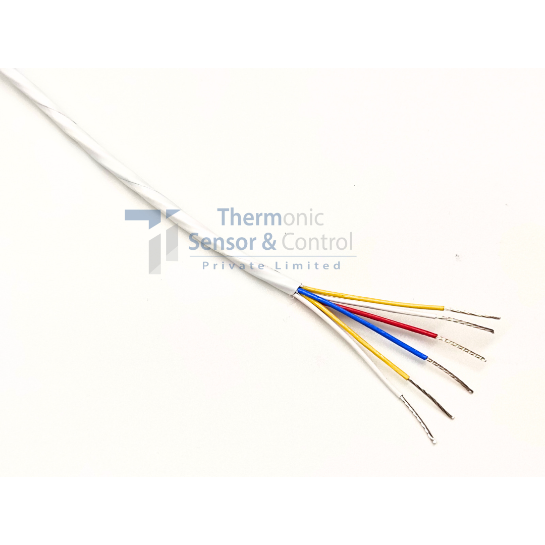 Premium Teflon/6 Core RTD Cable for Precise Temperature Sensing