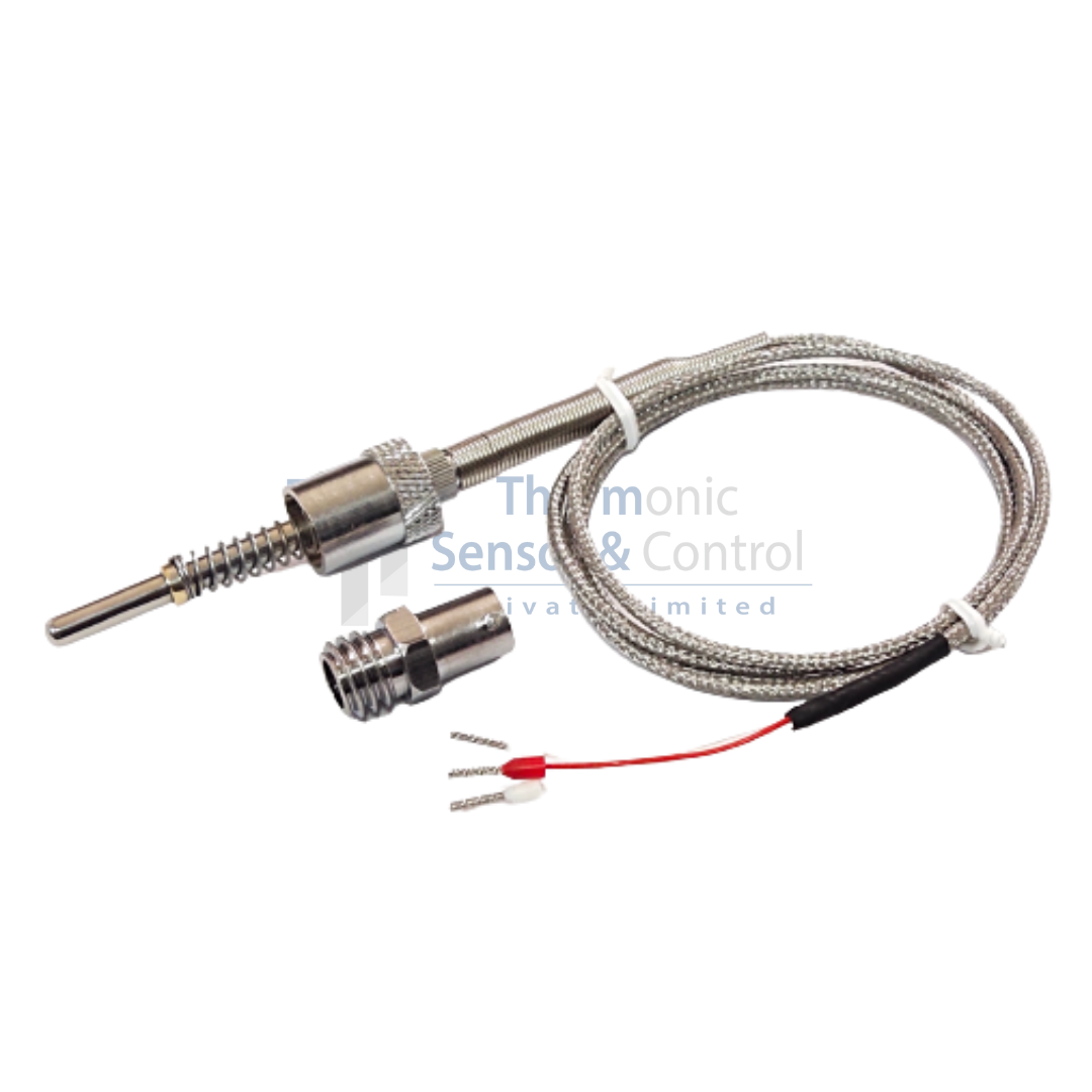 RTD (PT100) Probe with Bayonet Fitting - Reliable and Easy-to-Install Temperature Sensor