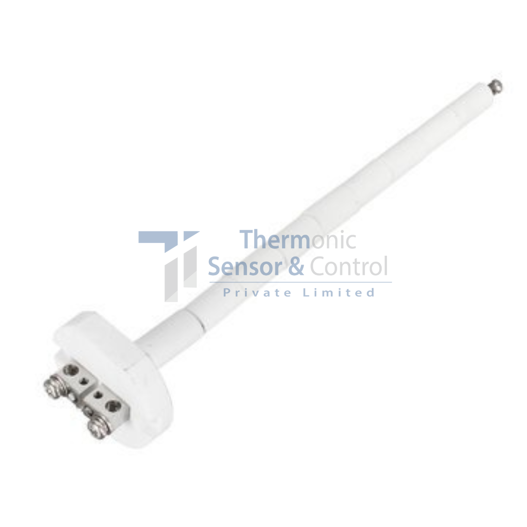 High Temperature k-type Thermocouple Sensor Ceramic Kiln Furnace with connector plate