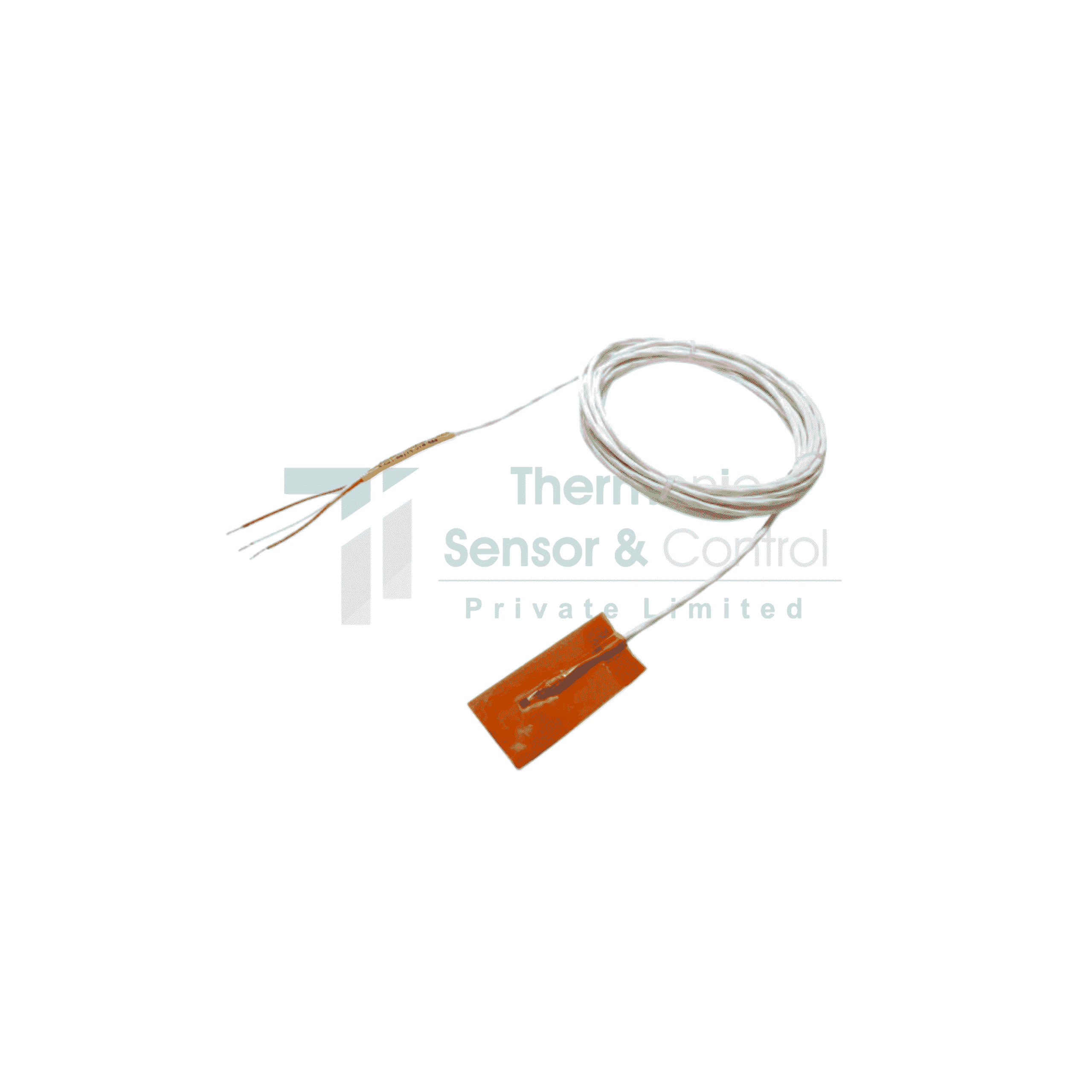Stick on thermocouple for surface