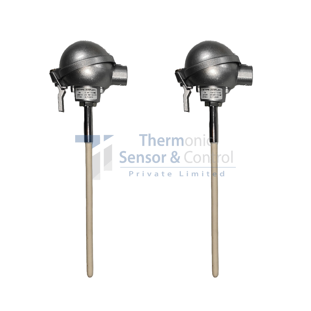 "B Type High-Temperature Ceramic Thermocouple for Precise Temperature Measurement"
