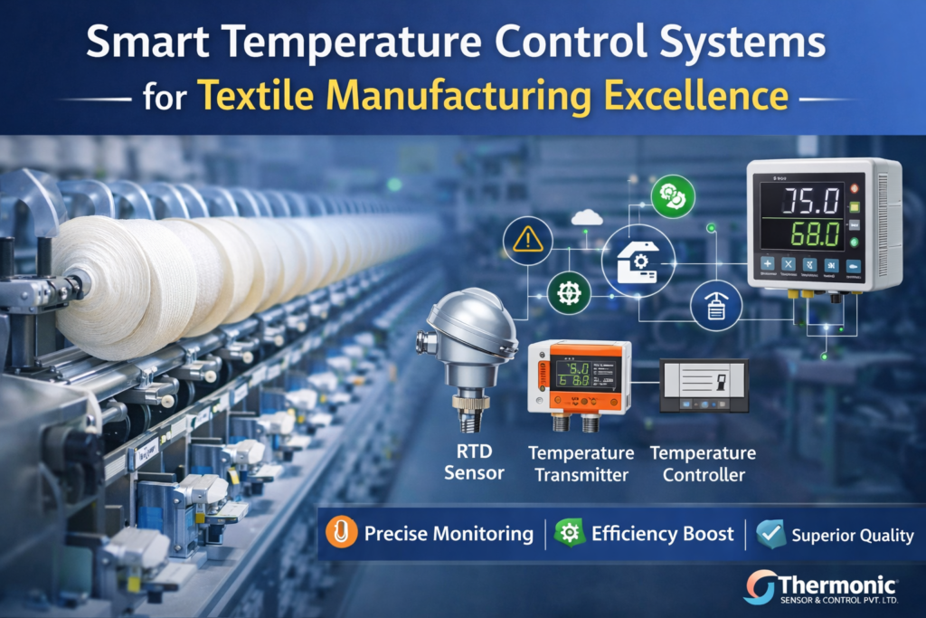 Smart Temperature Control Systems for Textile Manufacturing Excellence