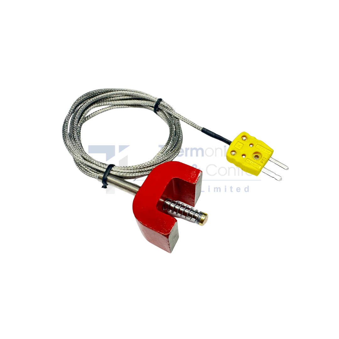 Stick on magnetic type temperature sensor