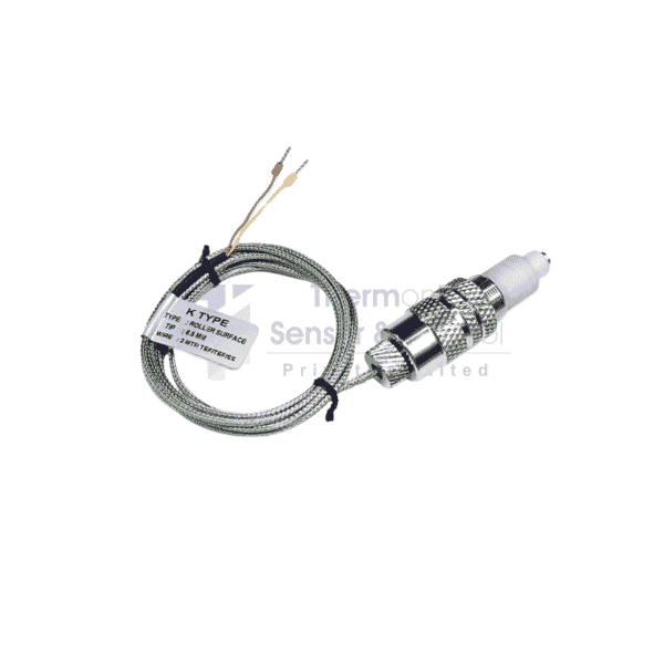 K-Type Roller Surface Thermocouple K-Type roller surface thermocouple for accurate surface temperature measurement.