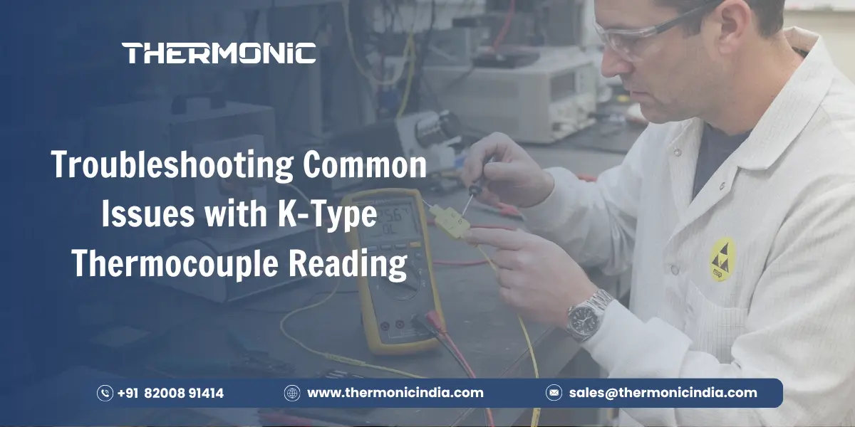 K-Type thermocouple troubleshooting