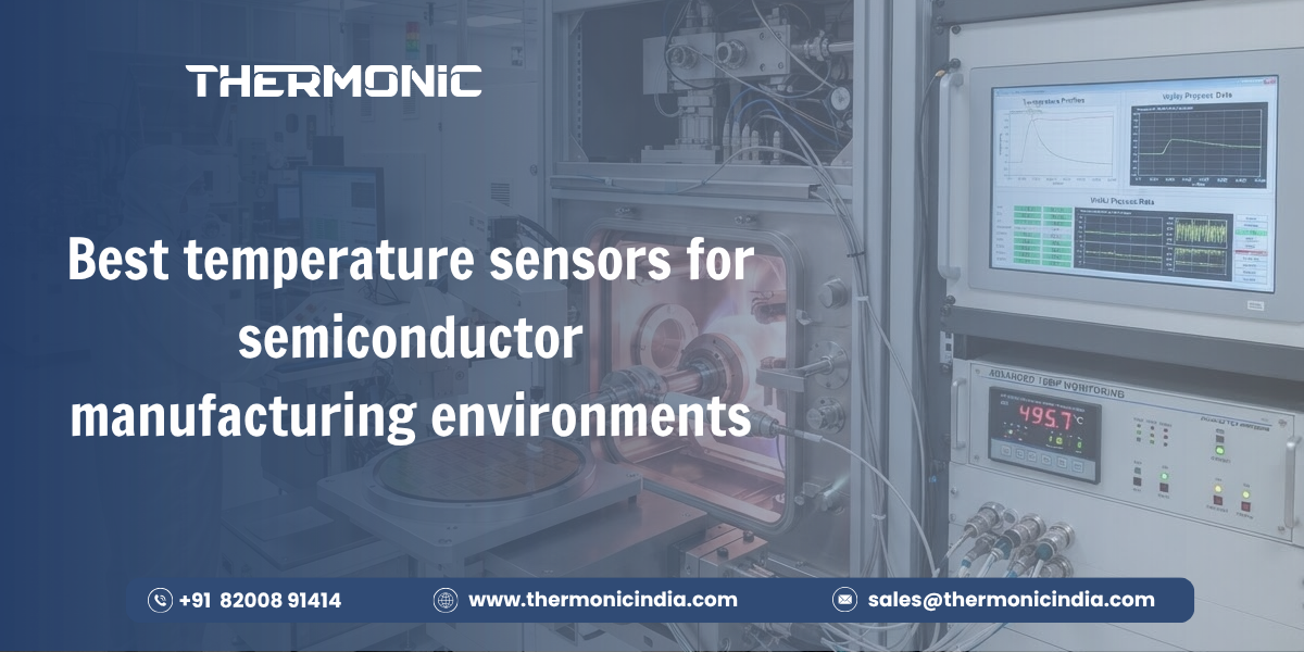Best temperature sensors for semiconductor manufacturing environments