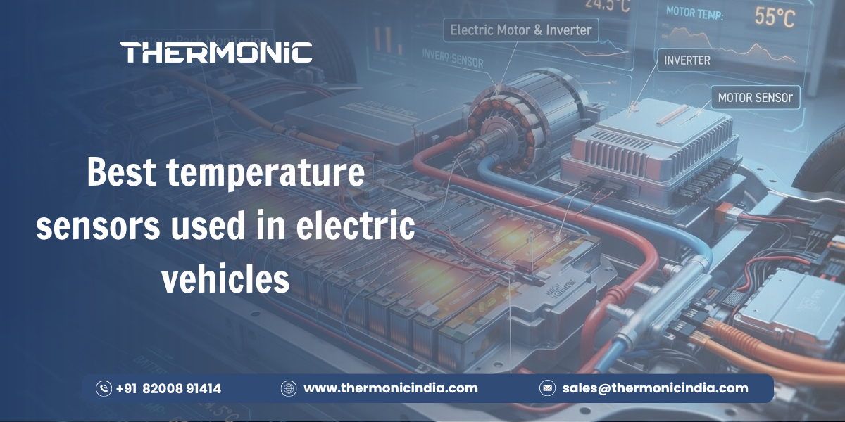 Best temperature sensors used in electric vehicles