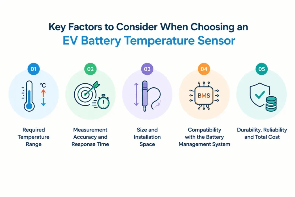 EV Battery Sensor Selection Guide