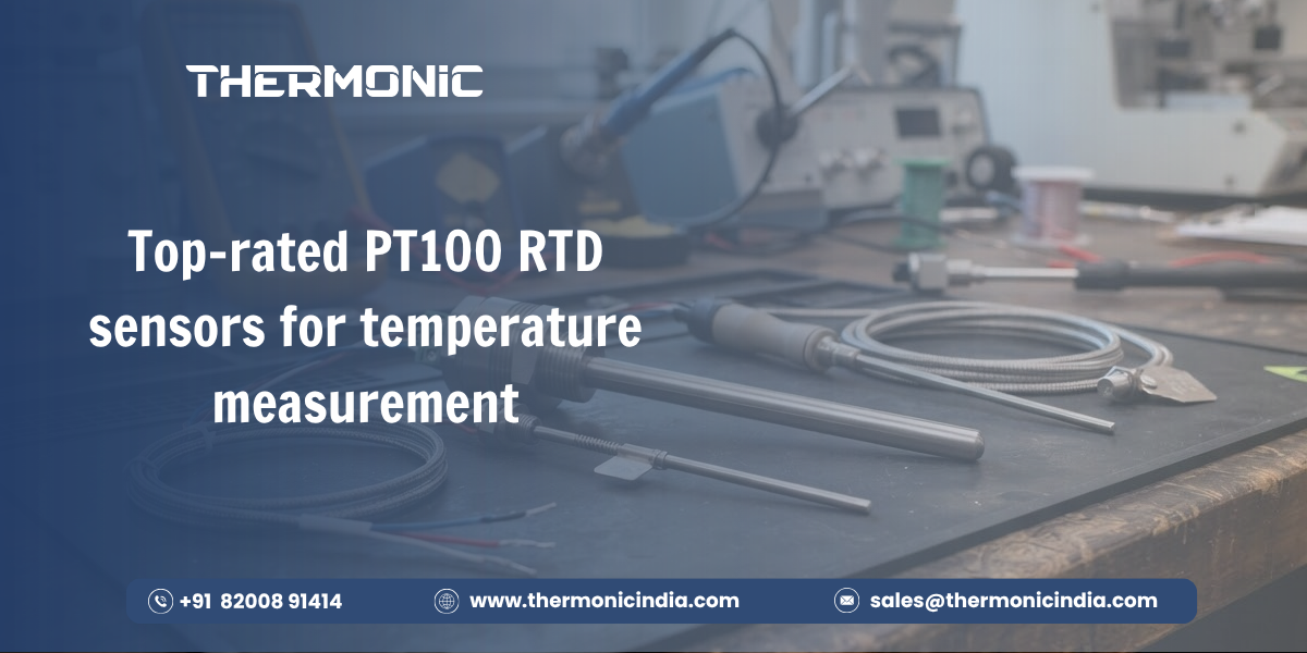 Top-rated PT100 RTD sensors for temperature measurement